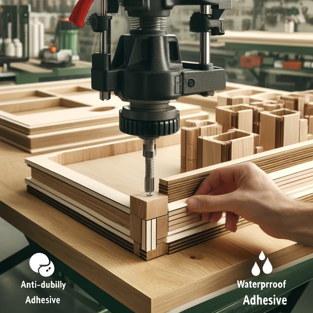 Superior Coverage Wood Adhesive